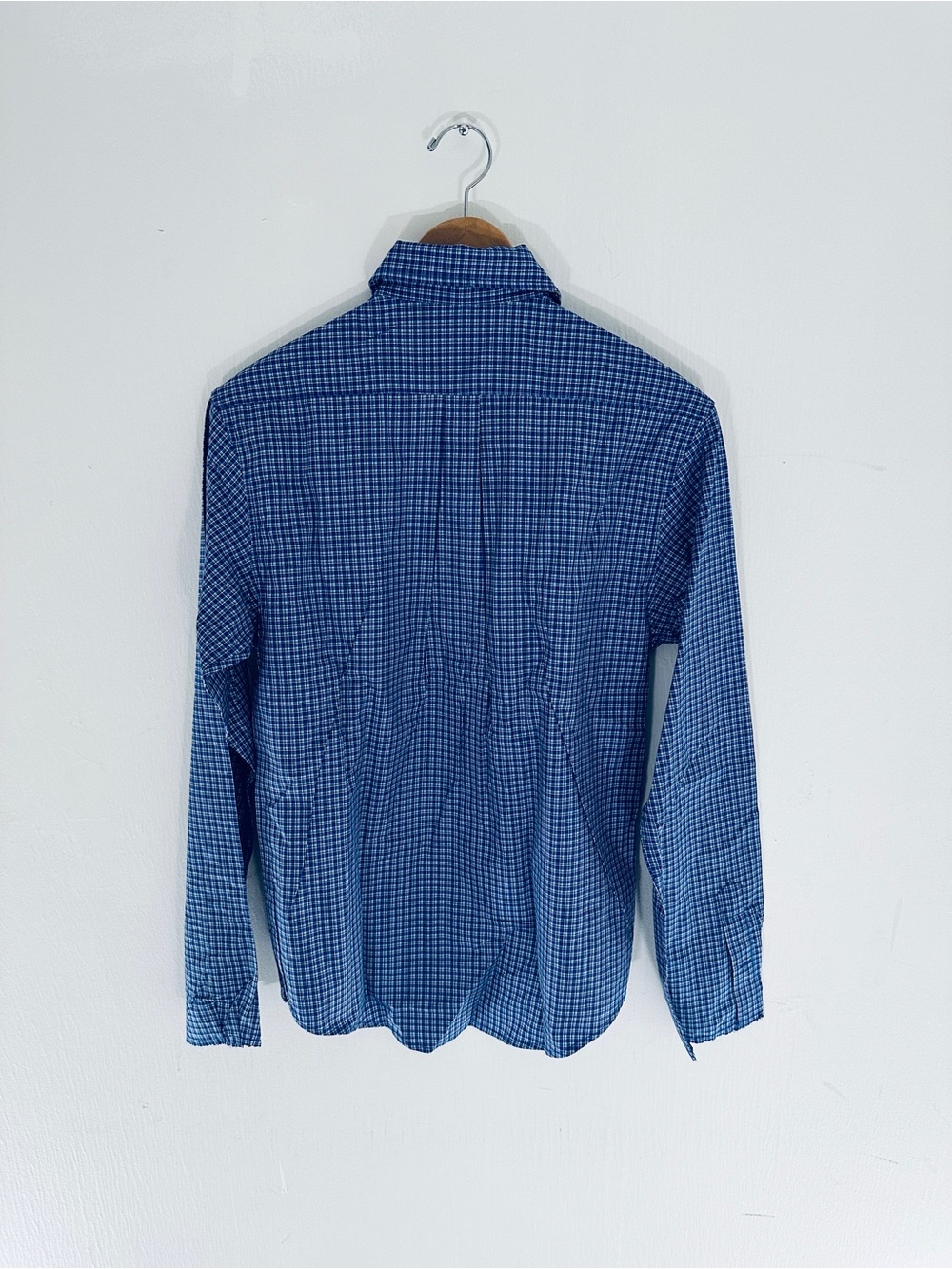 Miu Miu Blue Check Button-Down Women’s Shirt Size 38 NWT 100% Authentic - Picture 6 of 6